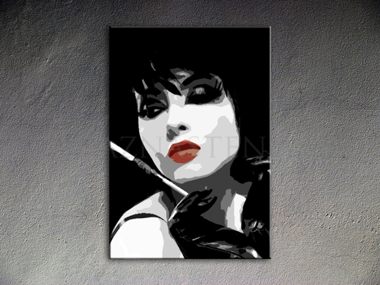 Maľovaný POP ART obraz na stenu Pop WOMAN