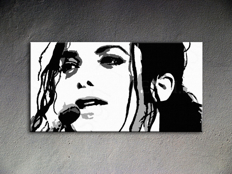 Ručne maľovaný POP Art Michael Jackson 1 dielny 